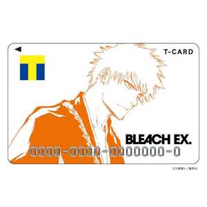 匿名配送 送料無料 Tカード/Tポイントカード （BLEACH EX.） 新品 台紙付き 未登録