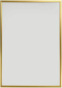 ゴールド 単品 A.P.J. アルミポスターフレーム/フィットフレーム A1サイズ（594×841mm）ゴールド