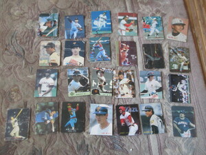 （ジャンク品）25枚　カルビープロ野球カード　1980年代