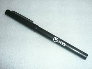 【NTTロゴマーク入り】 Pentel MicroSUPERBALL02 R204 JAPAN ボールペン 黒