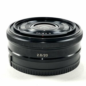 ソニー SONY E 20mm F2.8 SEL20F28 一眼カメラ用（オートフォーカス） 【中古】
