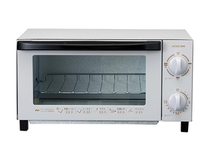 【動作確認済】【中古】本体のみ コイズミ オーブントースター KOS-1026-H ライトグレー 2020年製