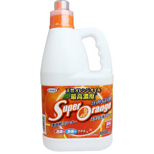 多目的クリーナー スーパーオレンジ 消臭除菌 スタミナ泡スプレー 業務用 1800mL