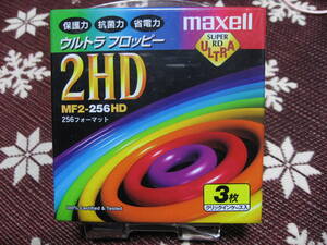 ☆ミ★未開封 maxell 2HD　フロッピーディスク　3枚パック　3.5インチ