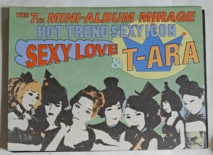 T-ARA 7th Mini Album Mirage CD 韓国盤 即決 SEXY LOVE DAY BY DAY ティアラ Korean ver. 韓国語バージョン #TARA
