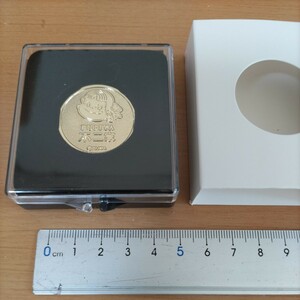 不二家　ペコちゃん　非売品　創業113周年　オリジナル記念コインメダル　2023年11月16日限定　メダルコレクション　未使用　新品コイン