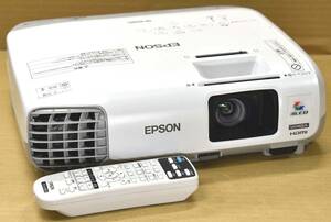 1円スタート EPSON EB-950WH 高輝度 3000ルーメン WXGA 液晶プロジェクター (H685D) (ランプ 高:1104H 低:210H) (管:PL00