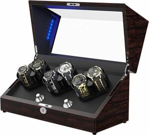 ワインディングマシーン 腕時計自動巻き器 ウォッチワインダー 高級時計ケース 腕時計ケース 時計収納 腕時計