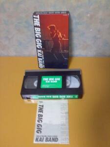 VHSビデオテープ　　甲斐バンド　THE　BIG　GIG　KAI　BAND　90min