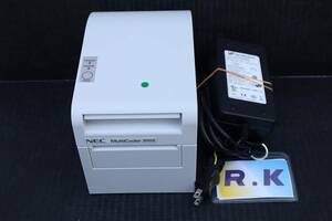  E6574(RK) Y L【動作確認済】 NEC PR-T300S2DCL 感熱プリンタ MultiCoder 300S