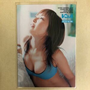 小野真弓 2005 ボム トレカ アイドル グラビア カード 水着 ビキニ 003 タレント トレーディングカード BOMB
