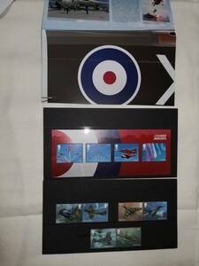 ★英国切手 THE RAF CENTENARY PRESENTATION PACK AP442 １０枚セット 未使用