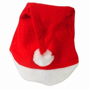 大人用サンタ帽子赤1個サンタに変身Xmas クリスマスコスチューム