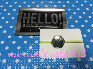 EXO★グリパ★Greeting Party Hello★公式 グッズ★ヘアゴム★黄色
