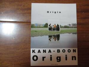 KANA-BOON Origin 購入特典　ステッカー